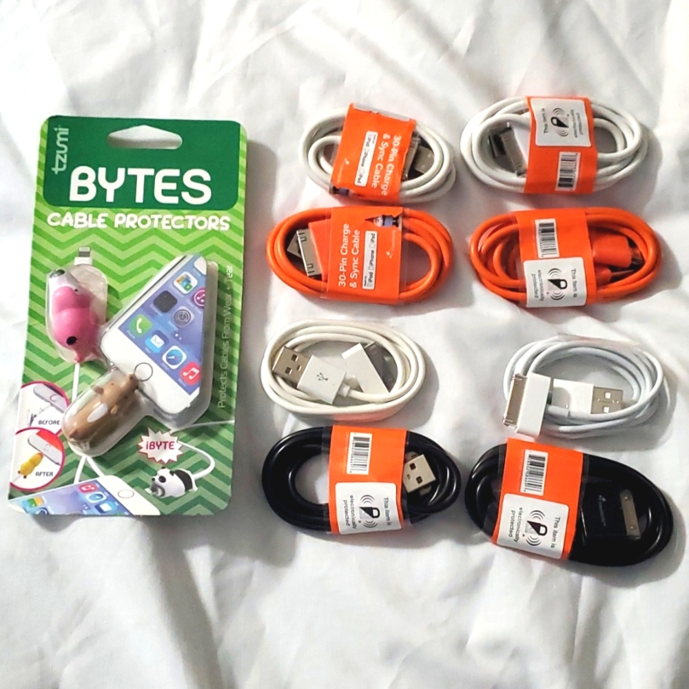 : 2 tzumi bytes &  8 USB Charger Apple iPad tablets 1 2 3 1st 2nd 3rd generation